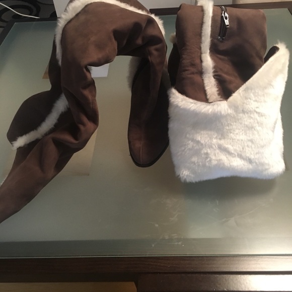 CHLOÉ Eve suede over-the-knee boots | NET-A-PORTER SUEDE ABOVE THE KNEES BOOTS